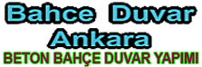 BAHÇE DUVAR ANKARA